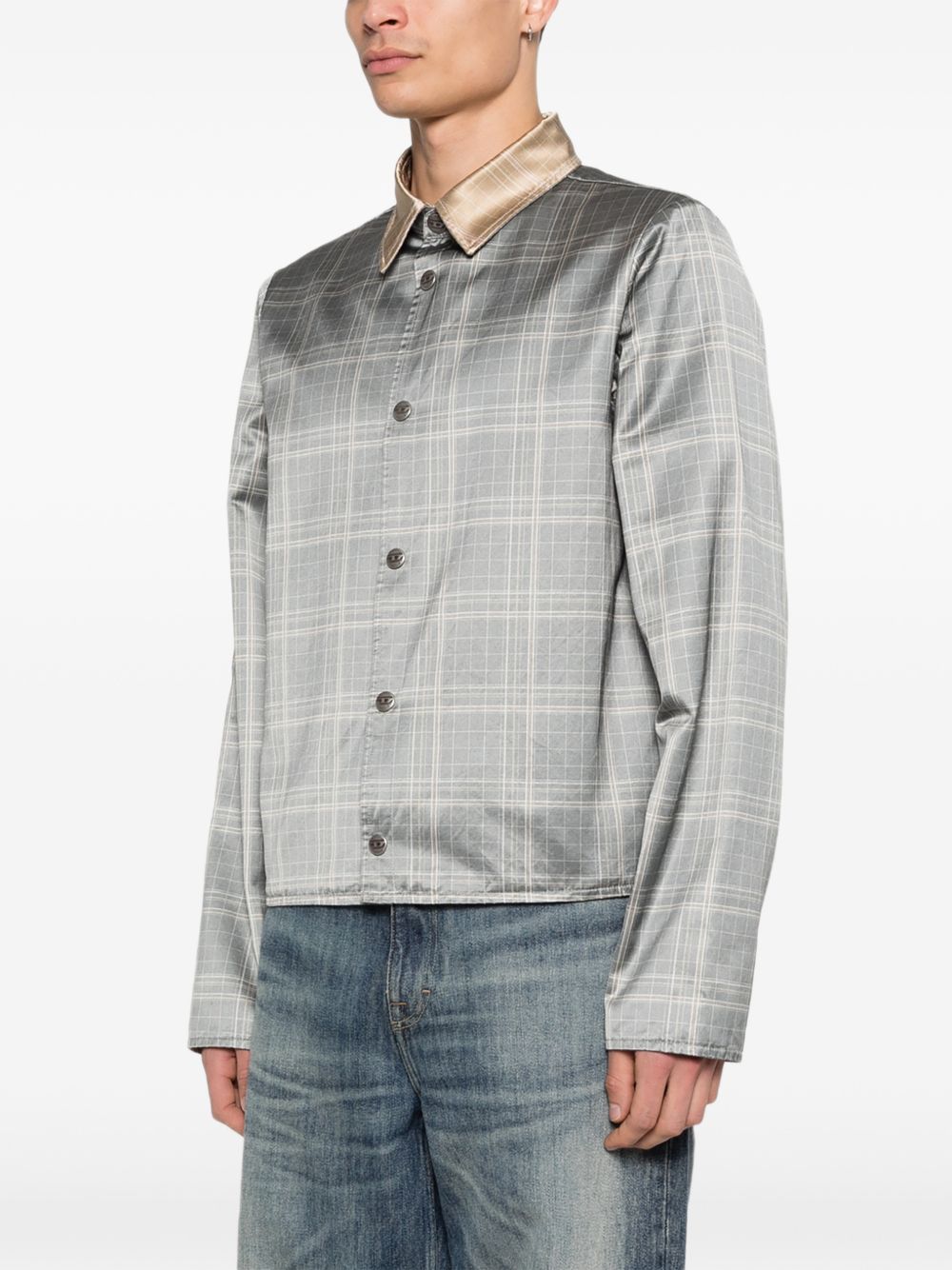 Checkered Grey Jacket