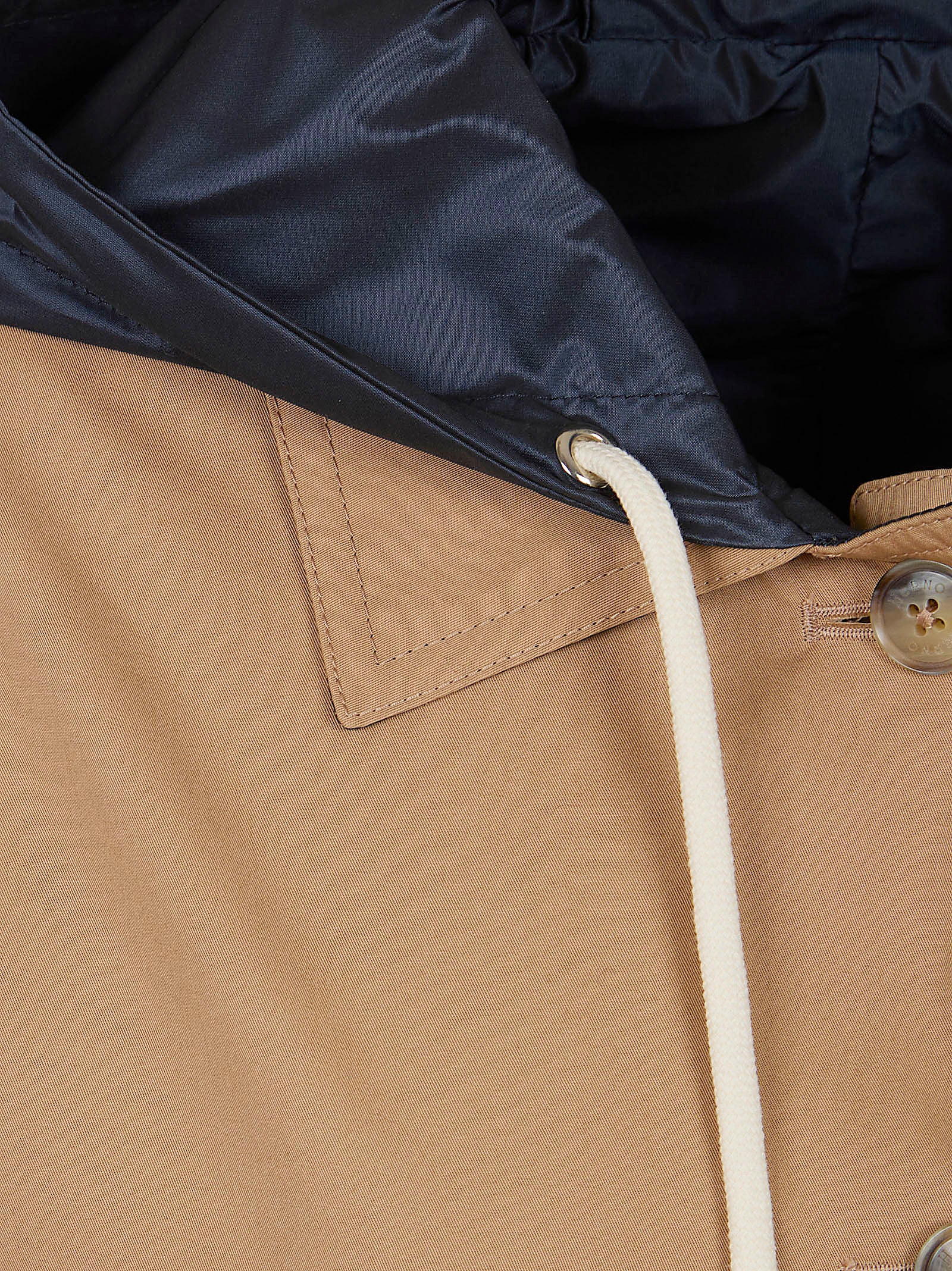 Reversible Cropped Jacket with Hood