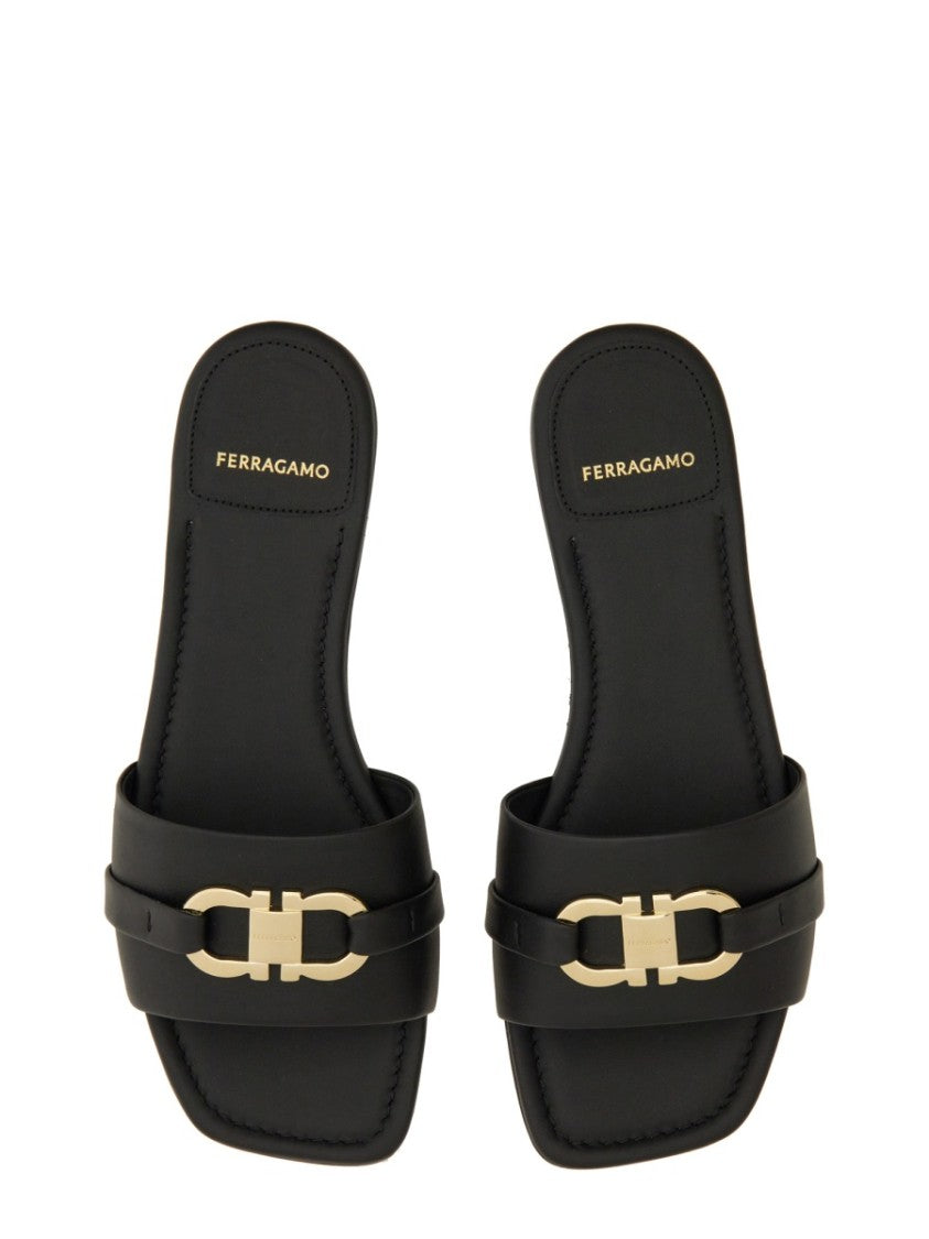 Calfskin Slide Sandal
