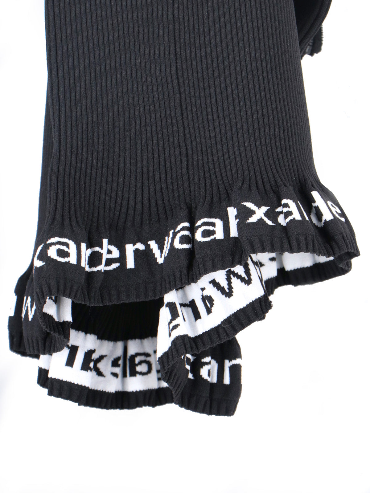 Logo Midi Dress – Black