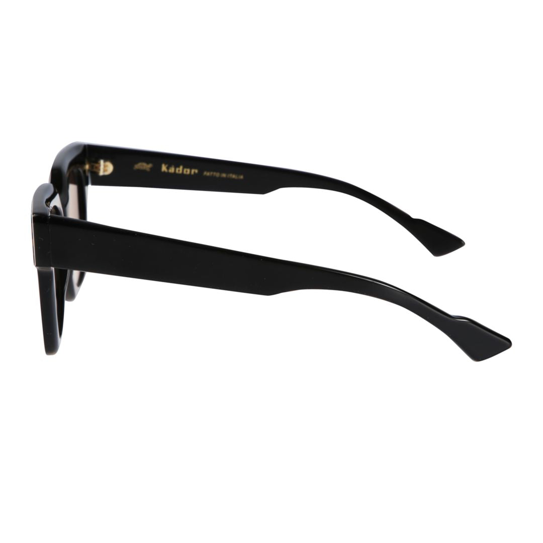 Portofino/N Bold Leopard Print Accent Square Frame Sunglasses