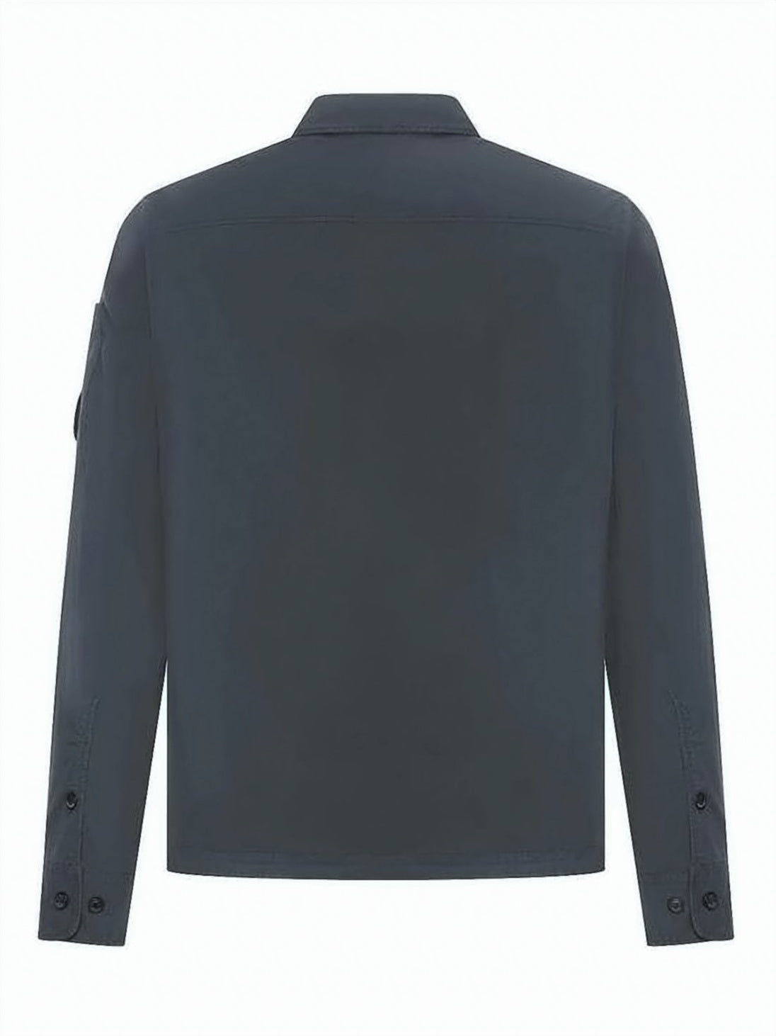 Organic Gabardine Zip Overshirt