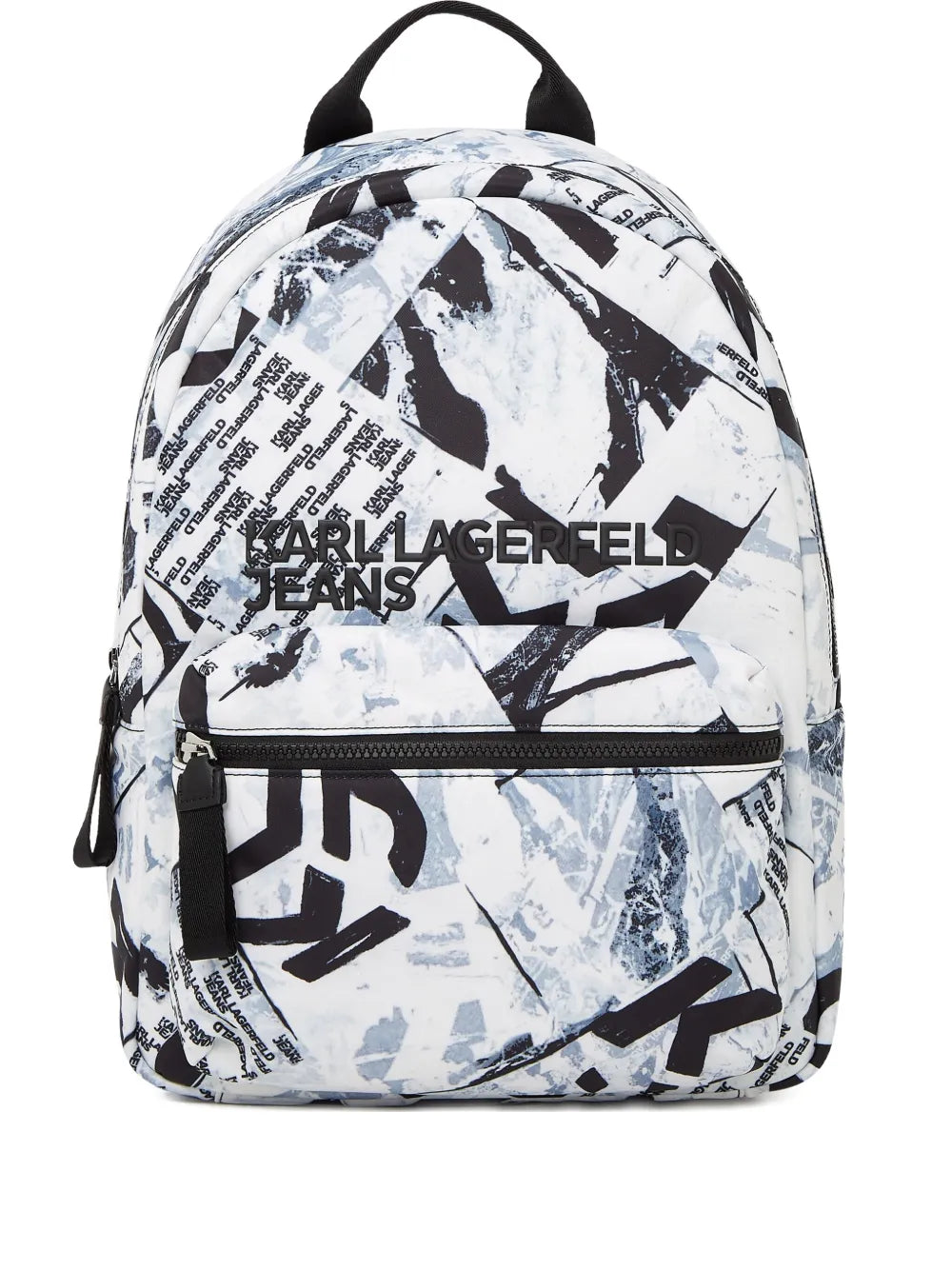 Structured Black Backpack With Minimalist Design