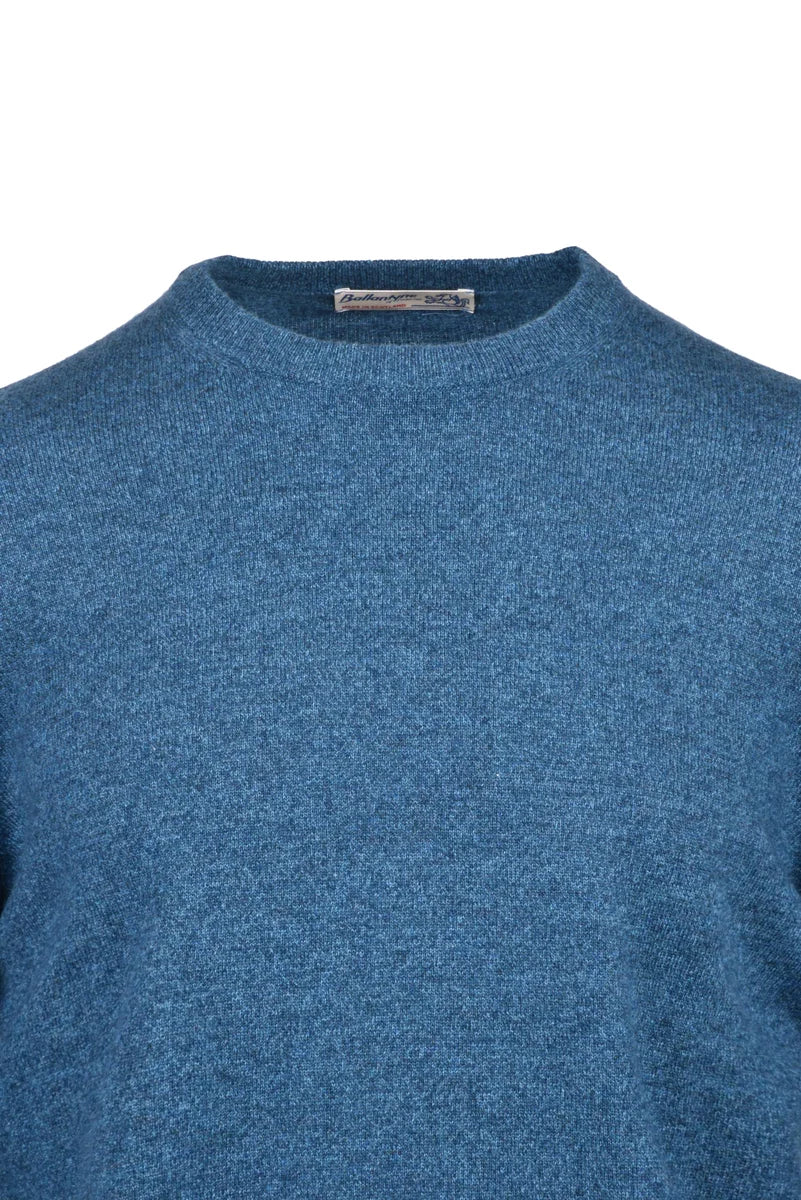 Cashmere Crewneck Pullover - Blue