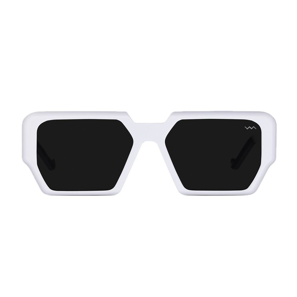 Wl0065 White Label Matte White Bio-Acetate Sunglasses