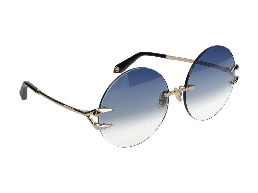 Sunglasses Roberto Cavalli SRC006 594B Oro Chiaro Lucido 63/17/140