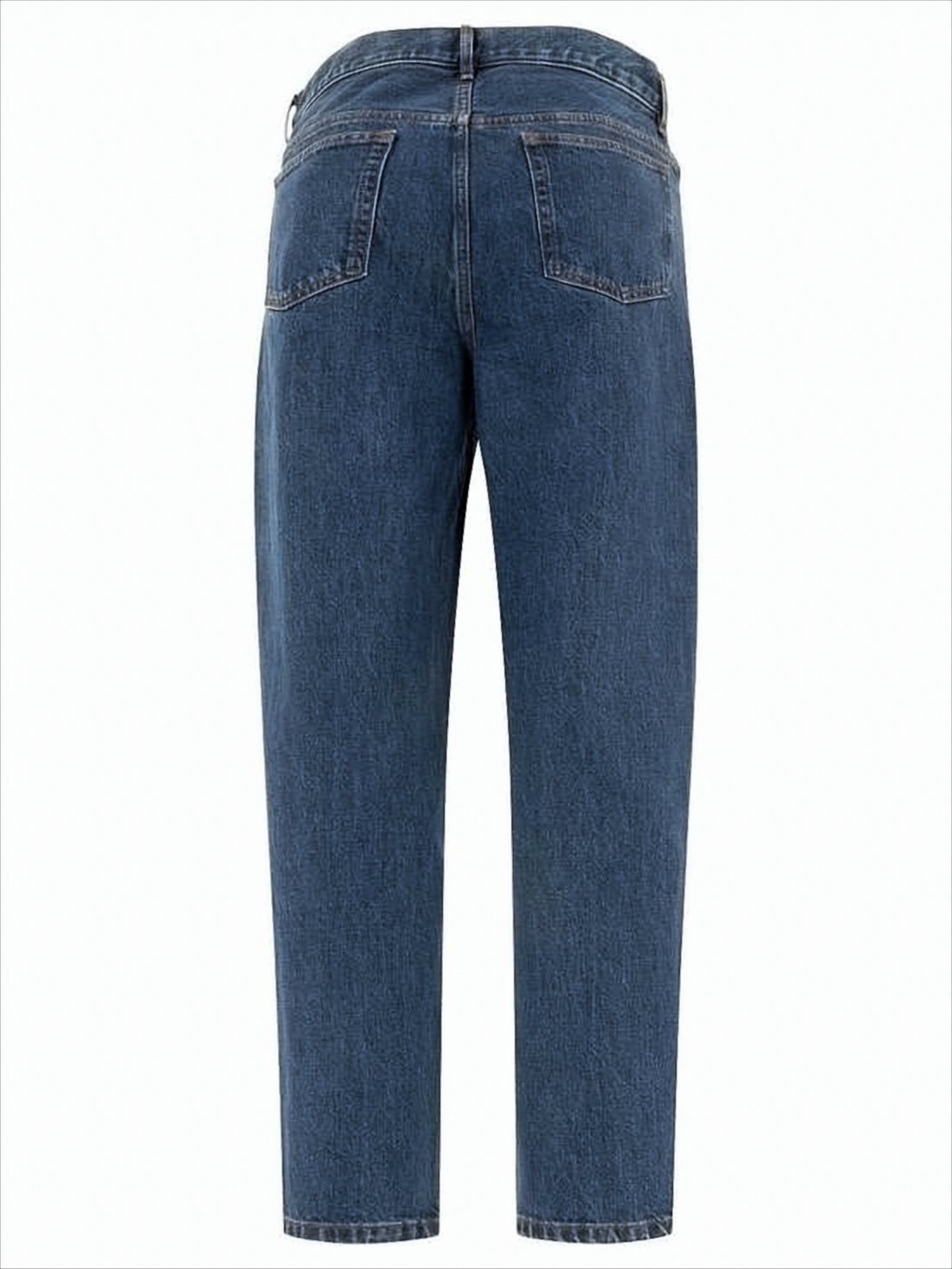 Classic Straight-Leg Denim Pants