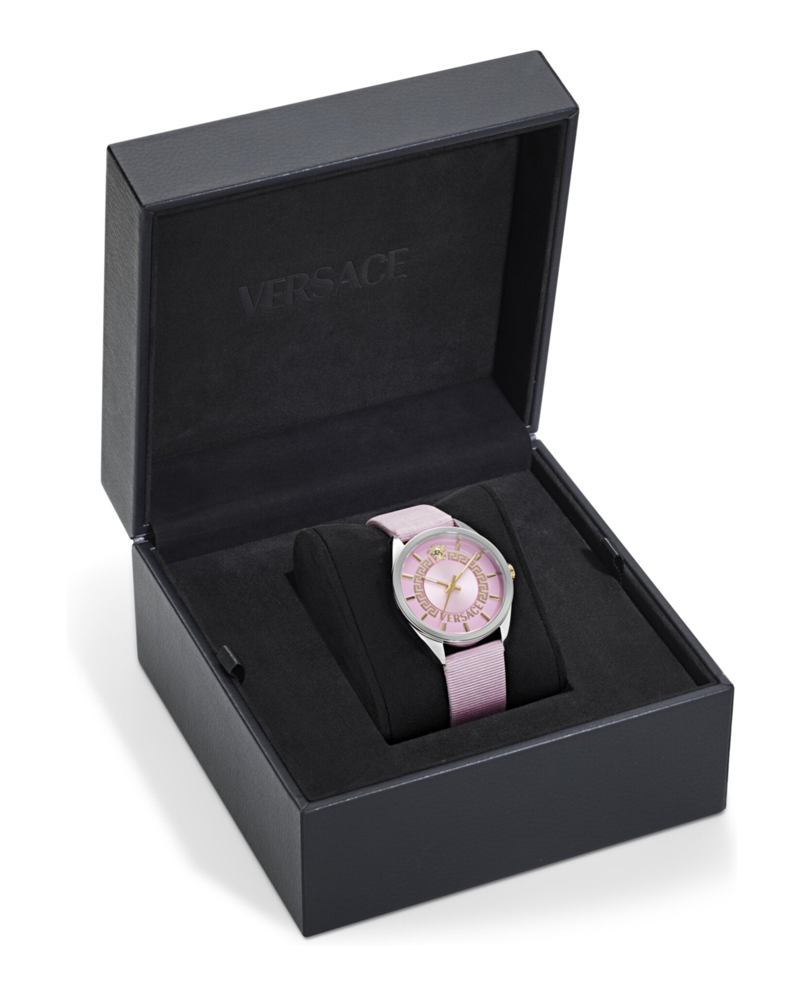 New V-Circle Grosgrain Watch