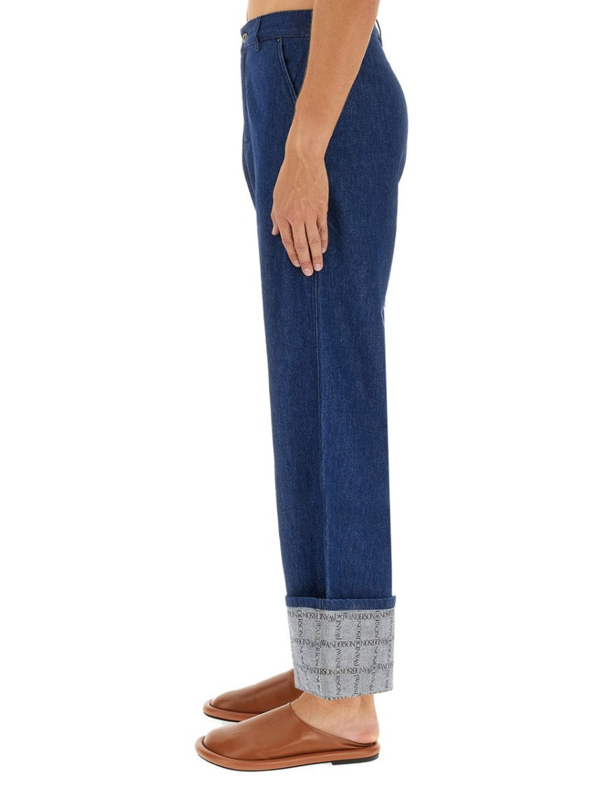 High-Waisted Relaxed Fit Jeans