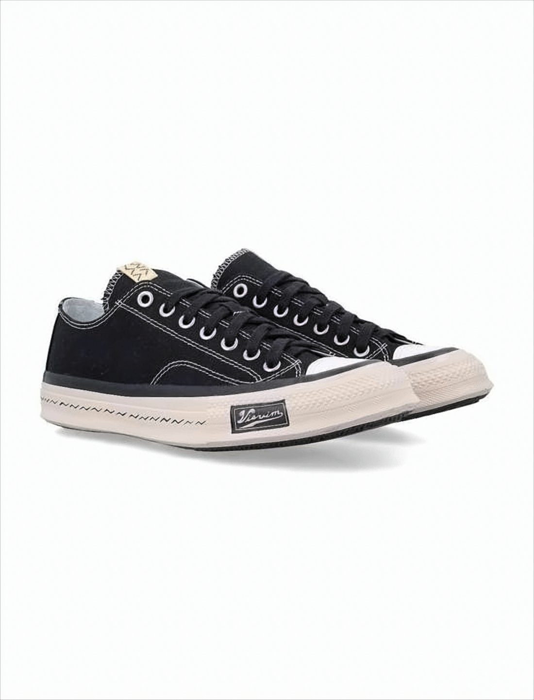 Low-Top Sneakers with Branded Patch