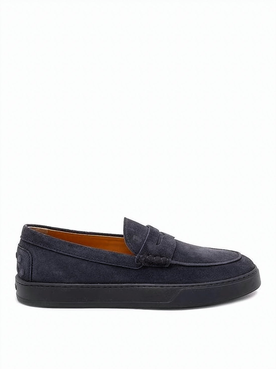 Penny Loafers in Soft Suede Calf Leather