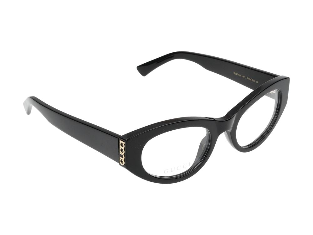 Okulary GG2041O 001 czarne przezroczyste 50/20/140