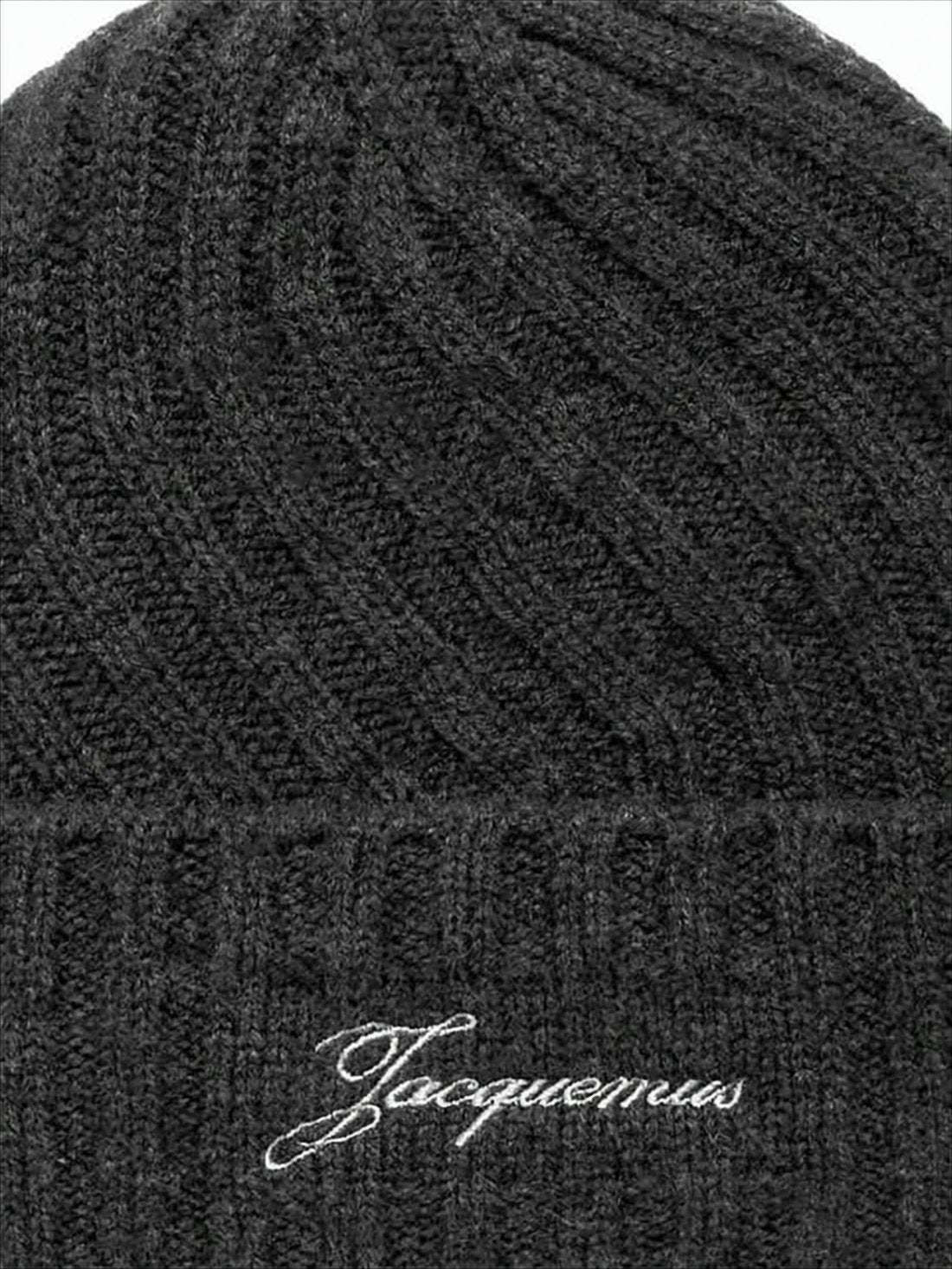 Ribbed Cashmere and Merino Wool Beanie