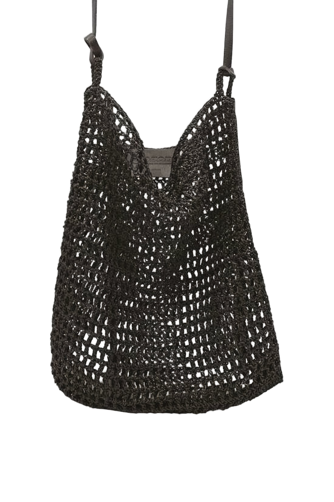 Woven Goat Leather Shoulder Bag