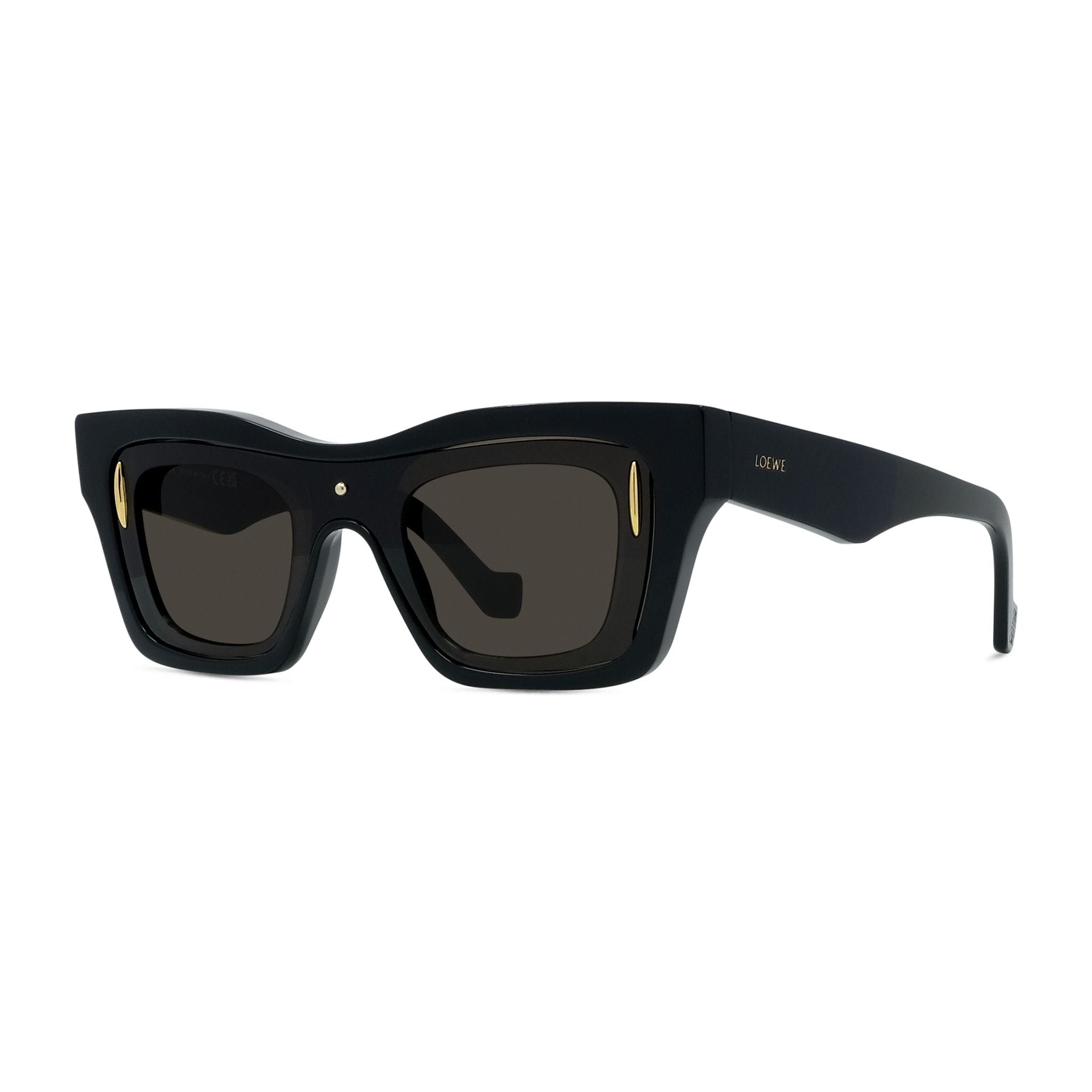 Lw40169i Bold Rectangular Acetate Sunglasses