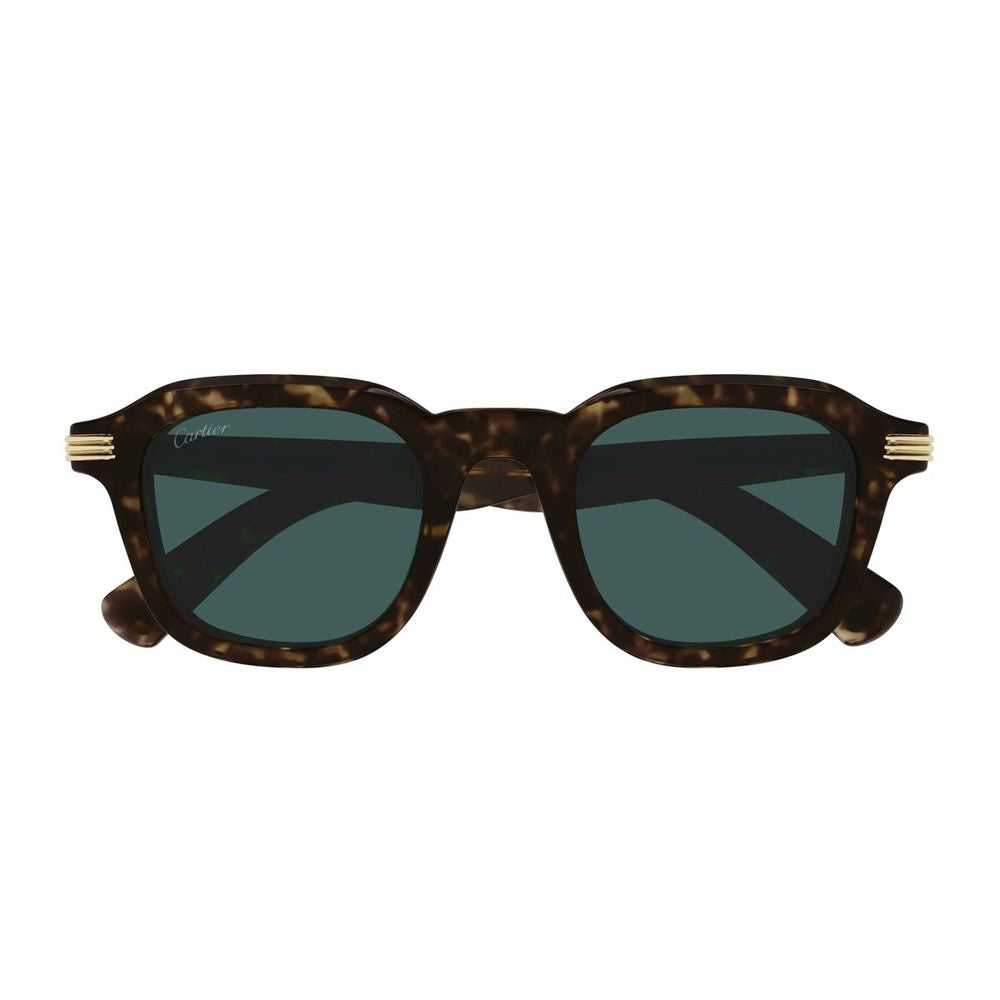 Ct0536S Première De Havana Acetate Square Sunglasses