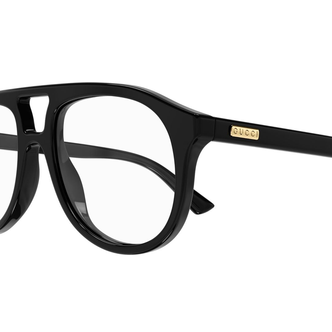 Gg1320o Bold Black Acetate Eyeglasses