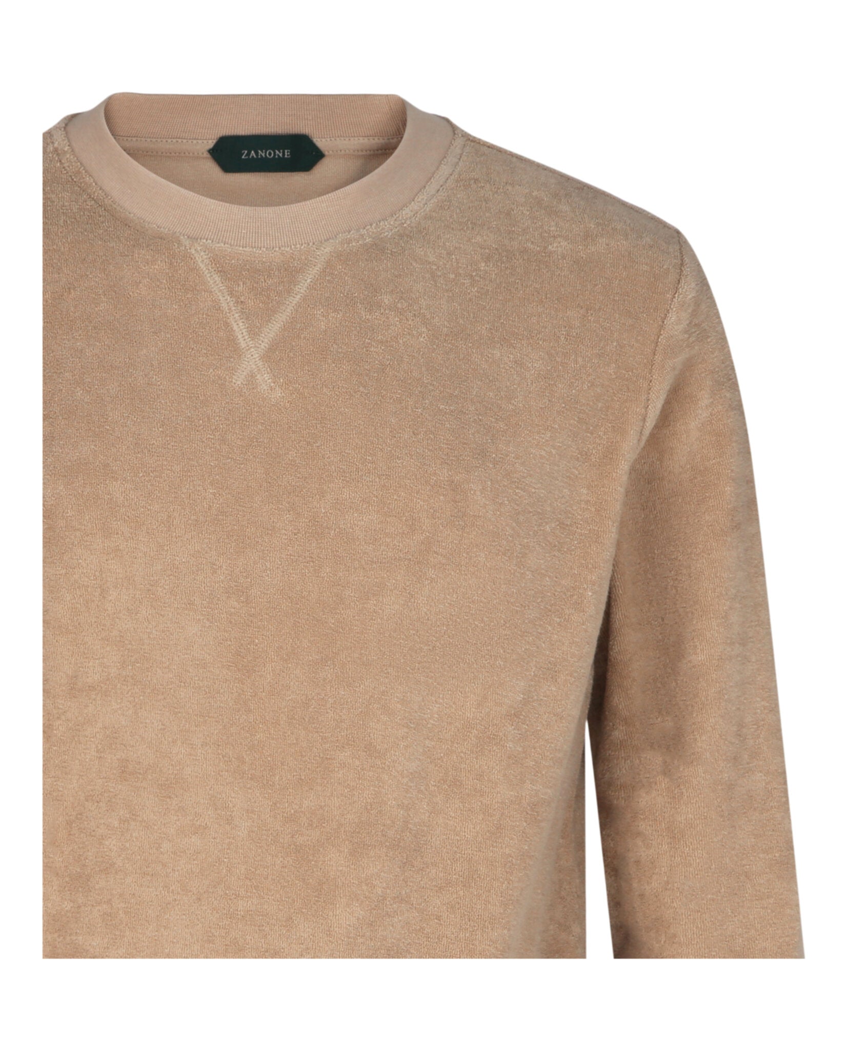 Terry Cotton Crewneck Sweatshirt