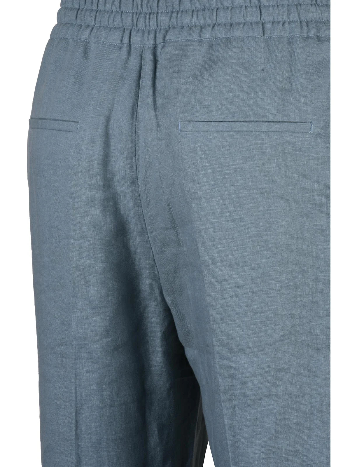 Eleventy Linen Chino Pants - Blue