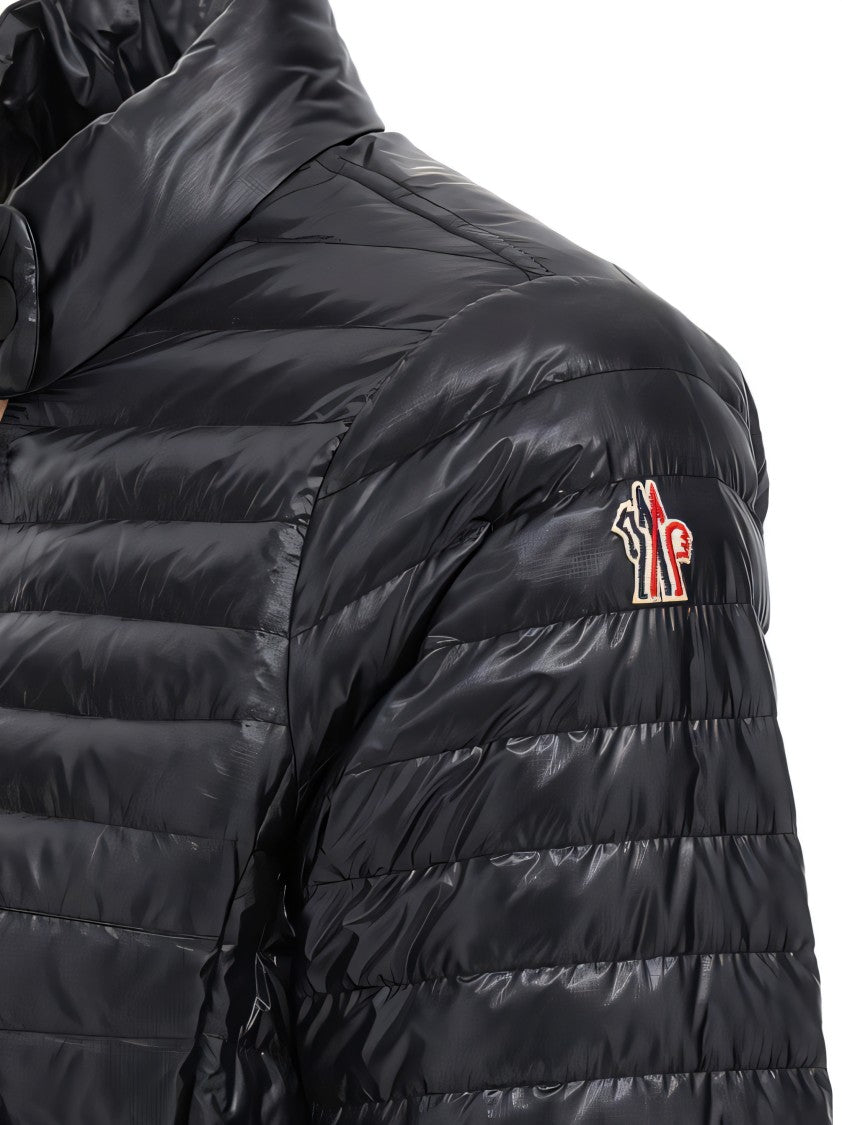 High Collar Quilted Down Coat