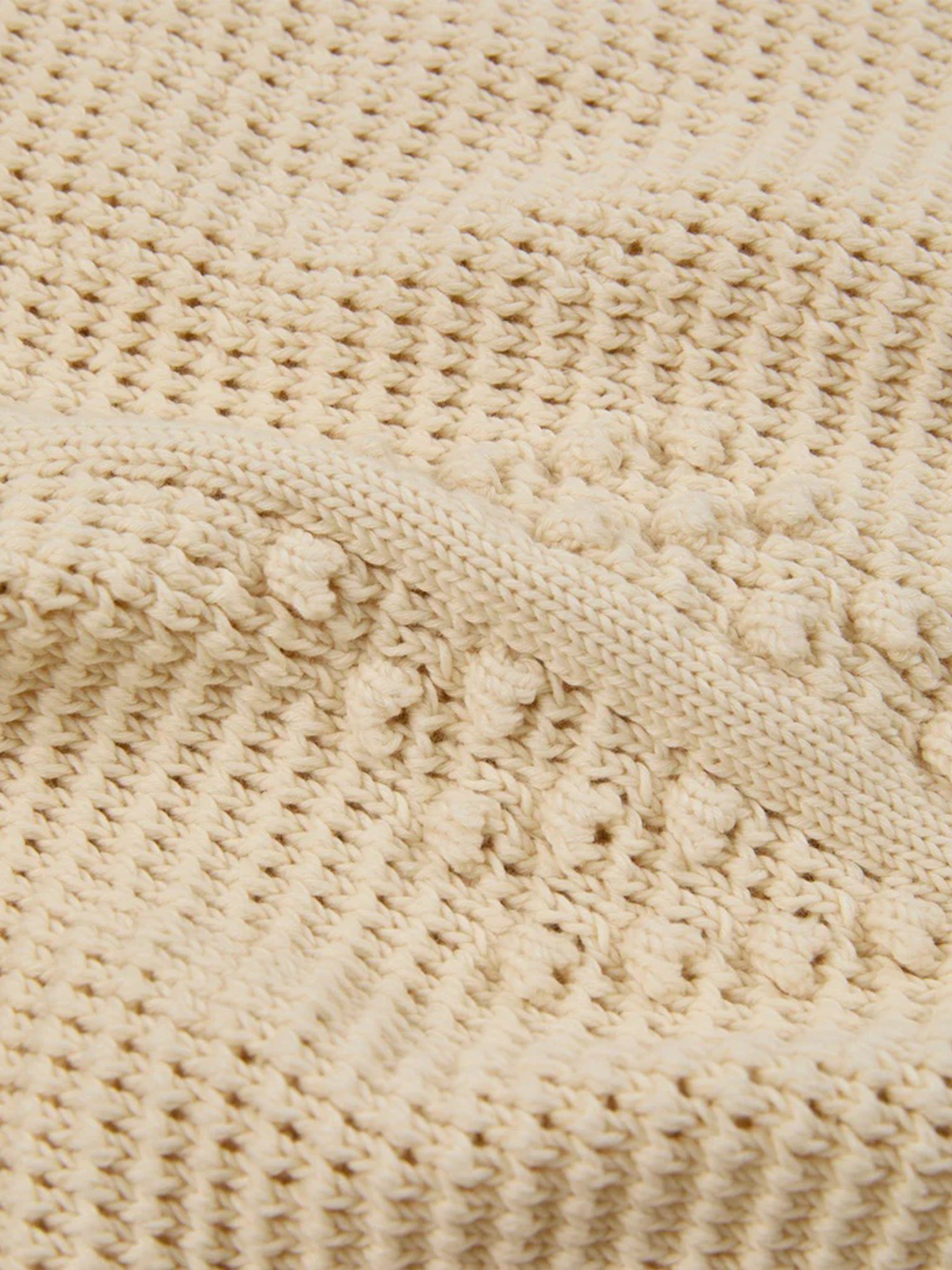 Textured Open-Knit Sleeveless Crop Top