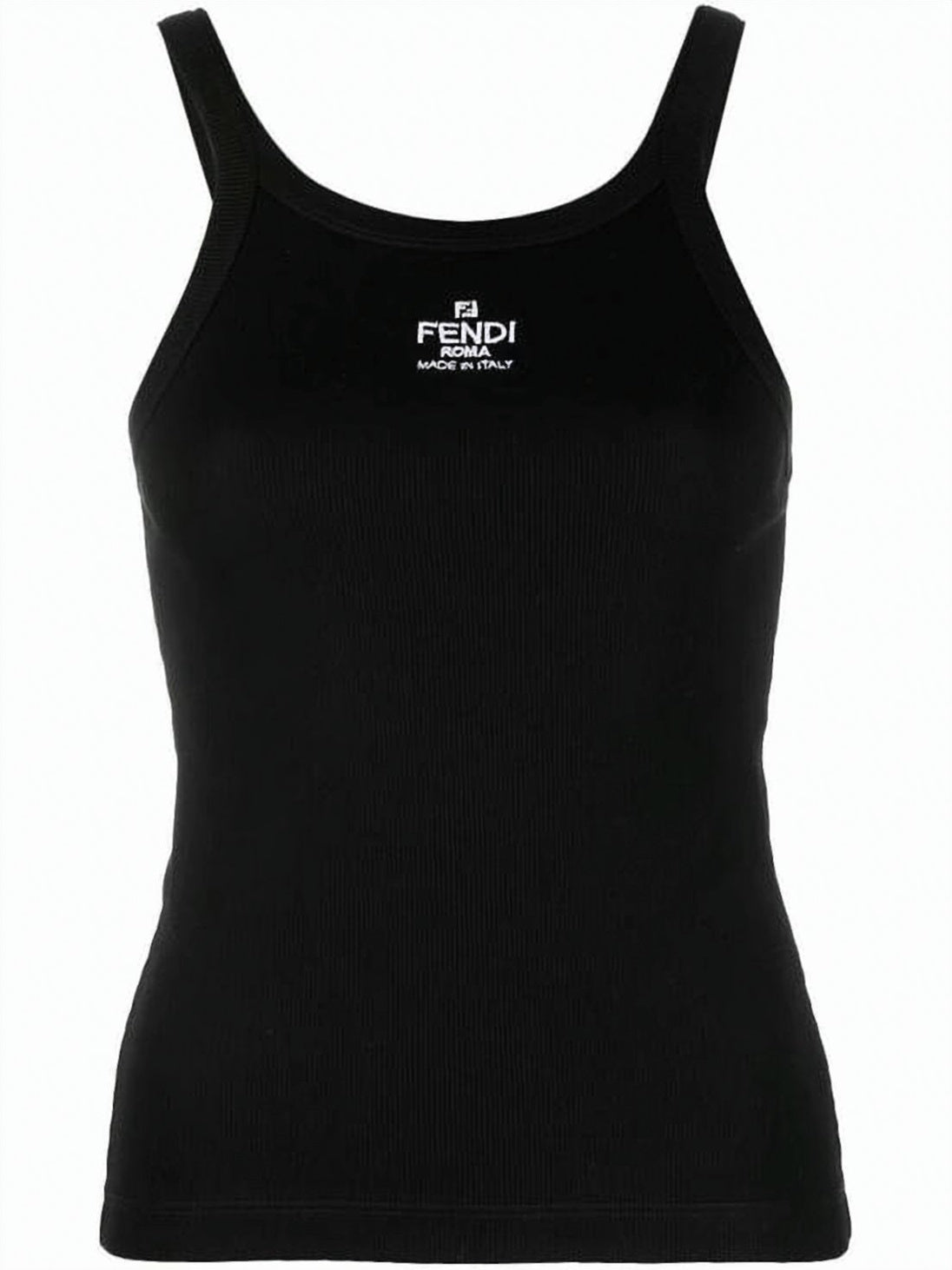 Fitted Ribbed Tank Top