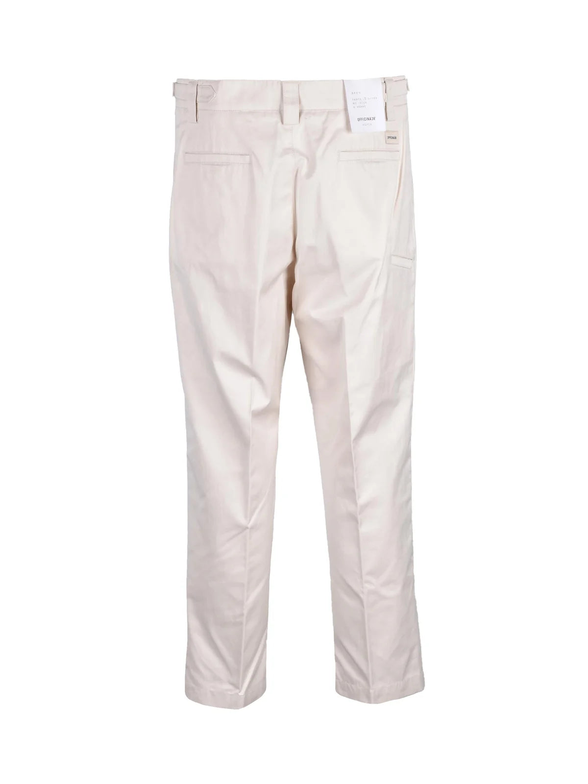 Officina 36 Classic Trousers - White