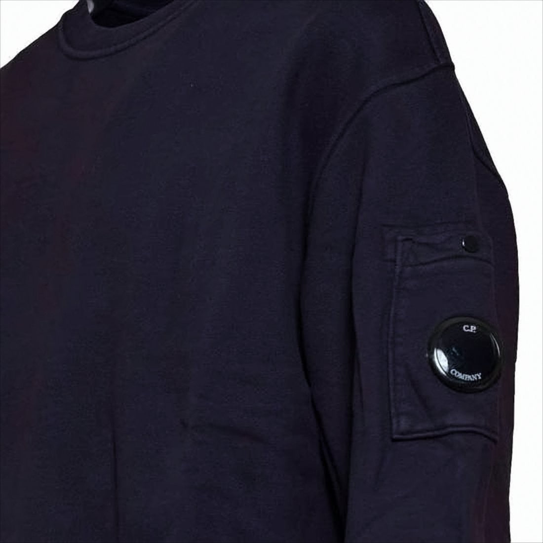 Long-Sleeve Crewneck Sweatshirt With Distinctive Pocket Detail