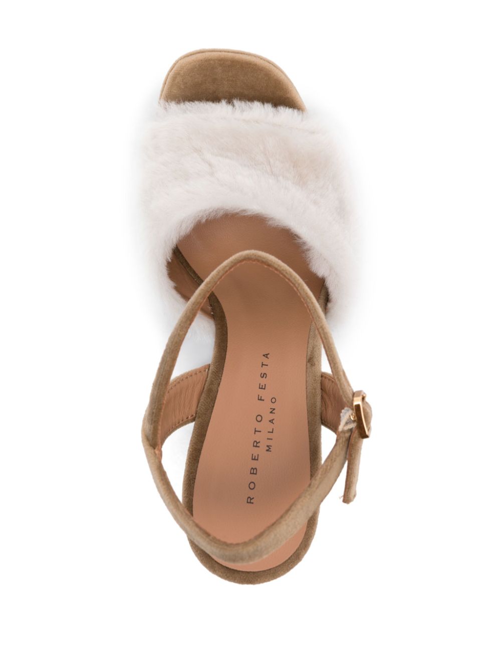 Platform Sandals with Block Heel