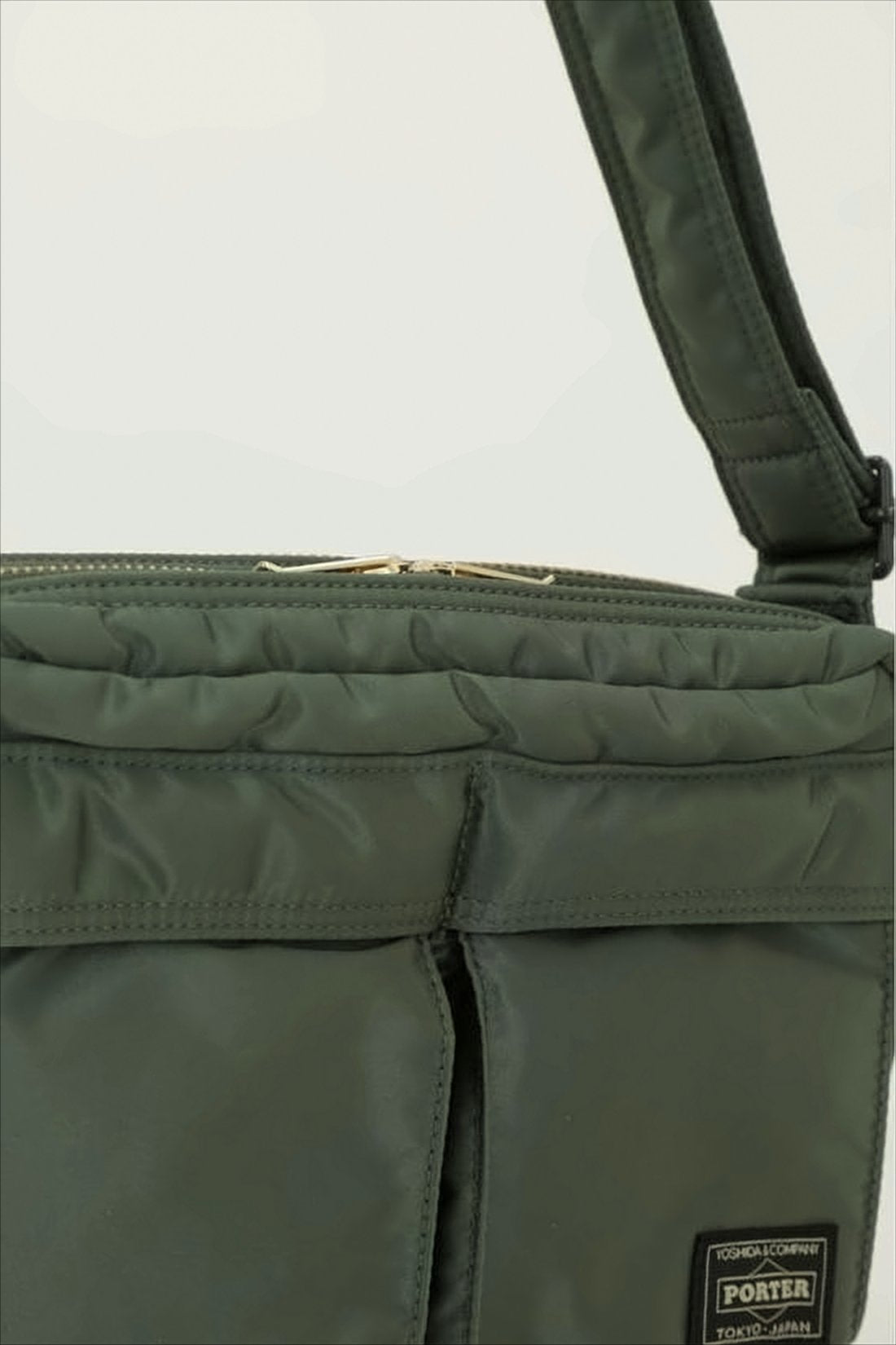 Nylon Shoulder Bag with Padded Strap