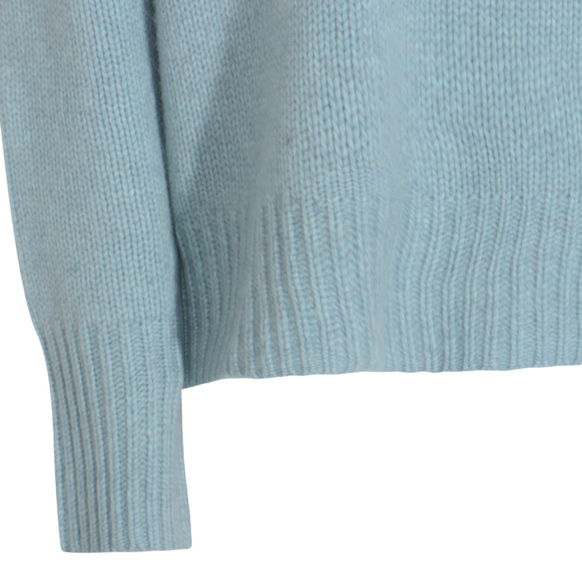 Fine Knit Sweater with Crew Neckline