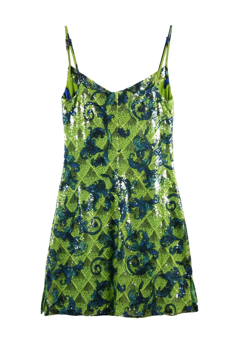 Sequin Dress - Green