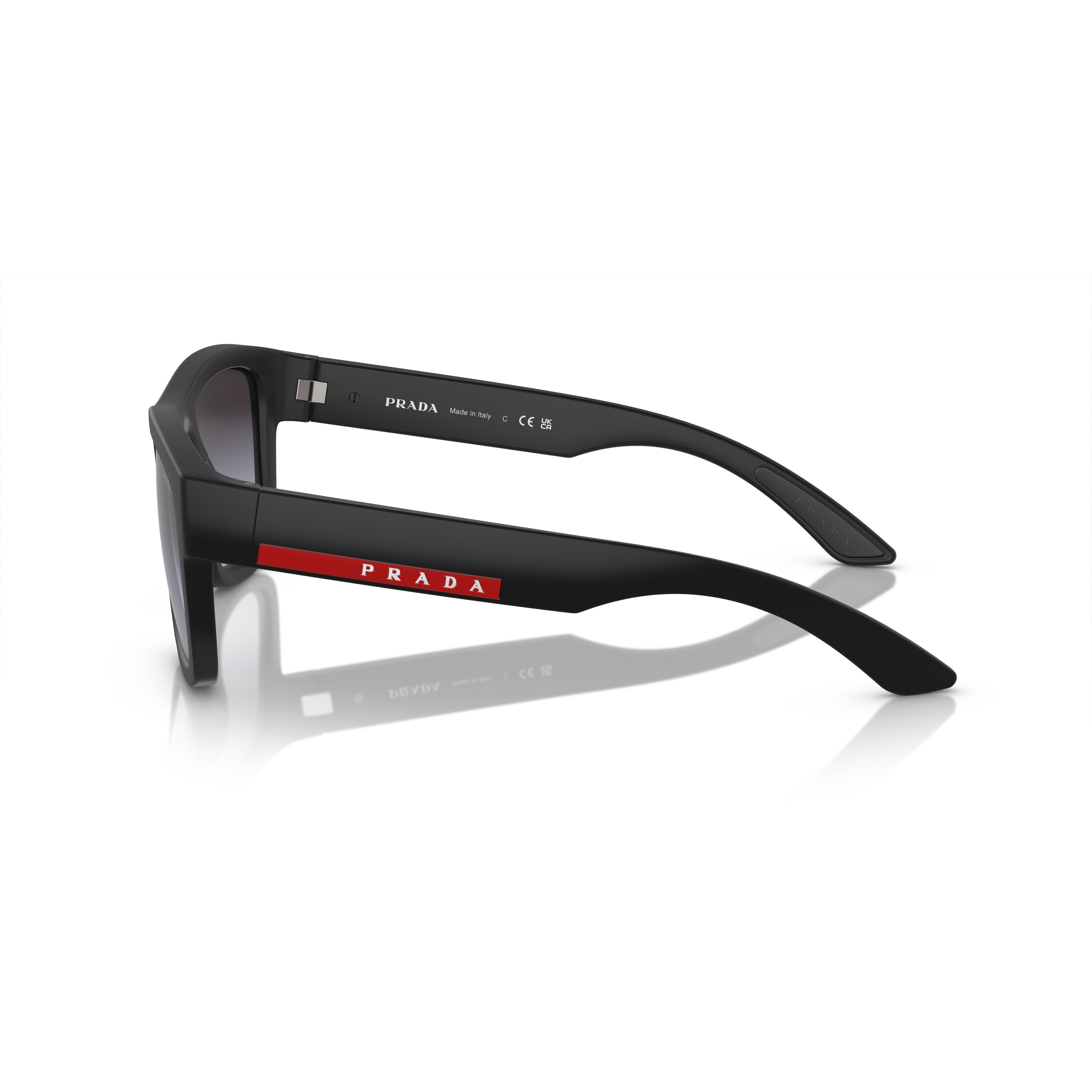 0ps 01zs Rectangular Matte Black Sunglasses