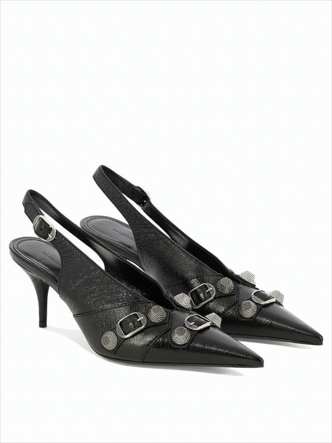Slingback Heels with Pointed Toe