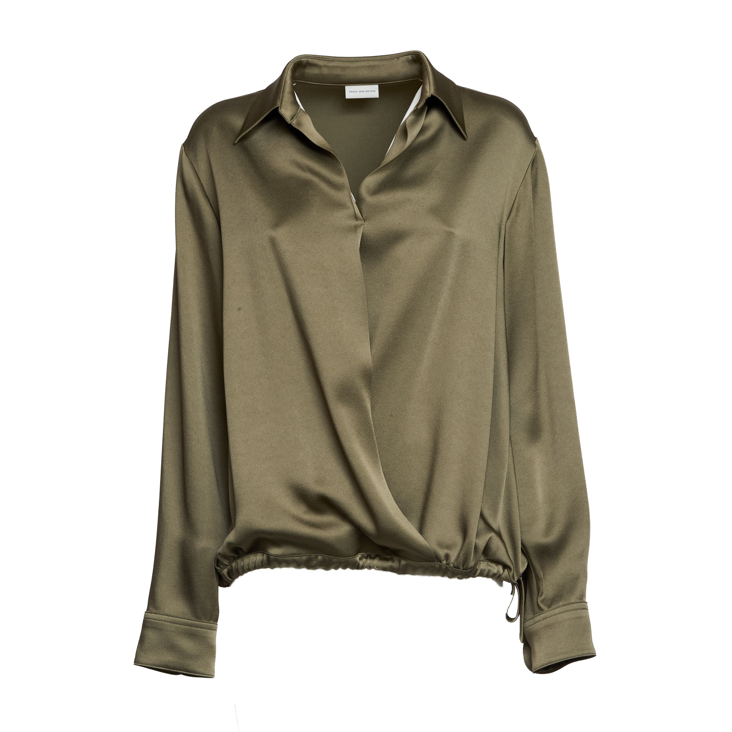 Soft-Fit V-Neck Long-Sleeved Shirt