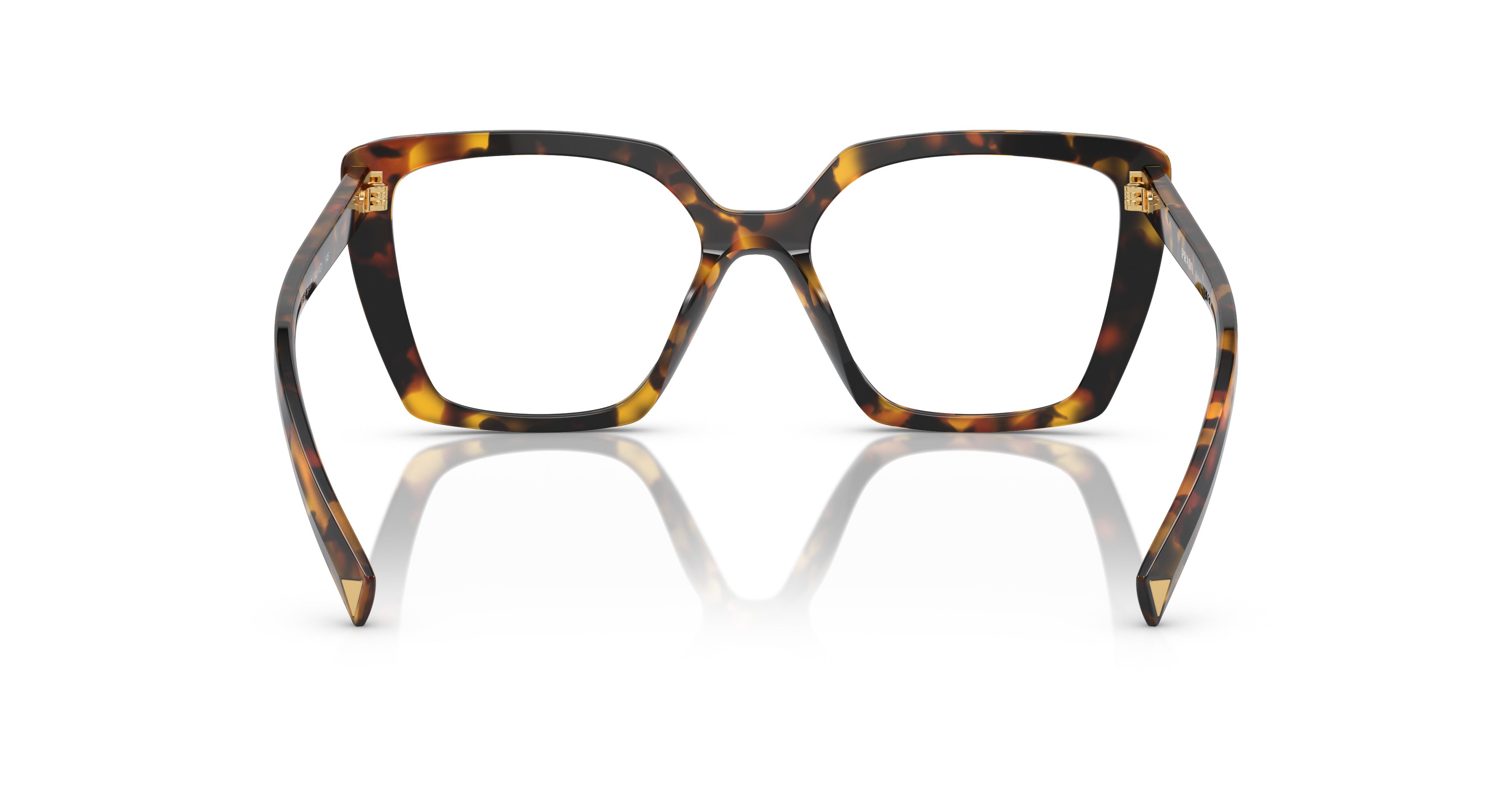 0pr 16zv Oversized Tortoiseshell Square Frame Eyeglasses
