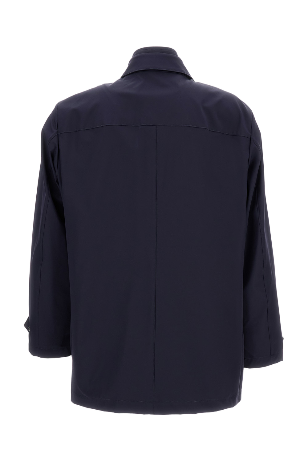 Water-Repellent Morning Coat with Structured Design