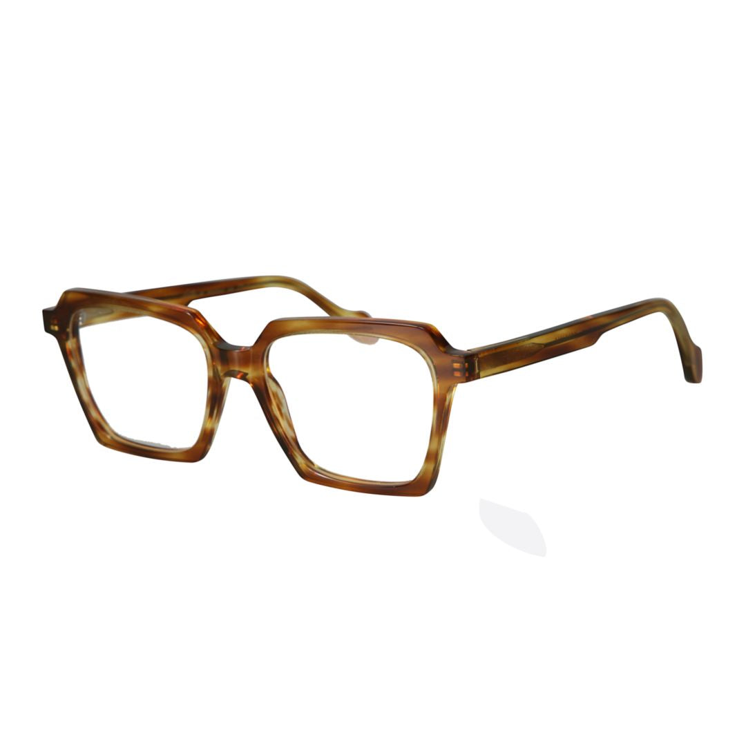 Kallima Light Bold Tortoiseshell Pattern Square Frame Eyeglasses