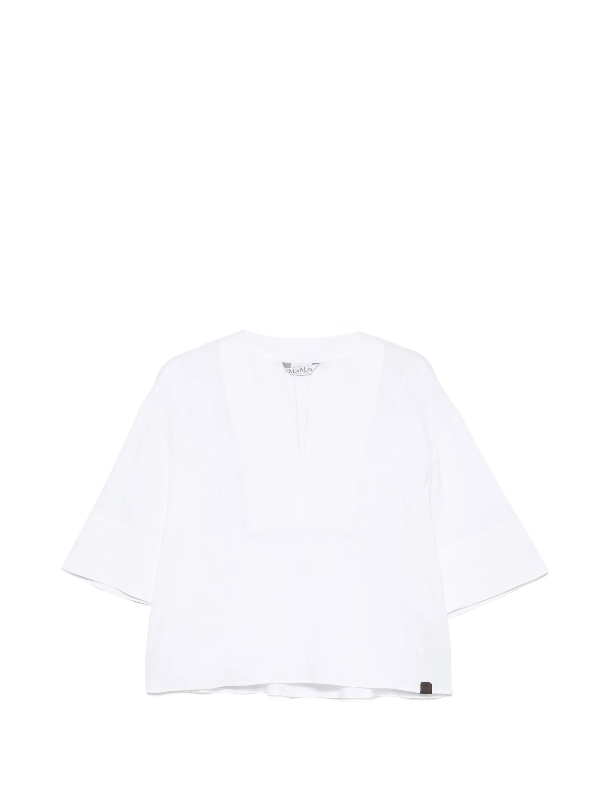 White Mxpsospir Boxy Cotton Top