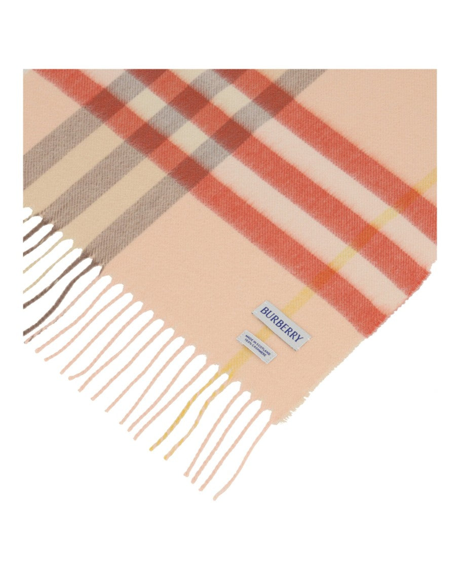 Giant Check Cashmere Scarf
