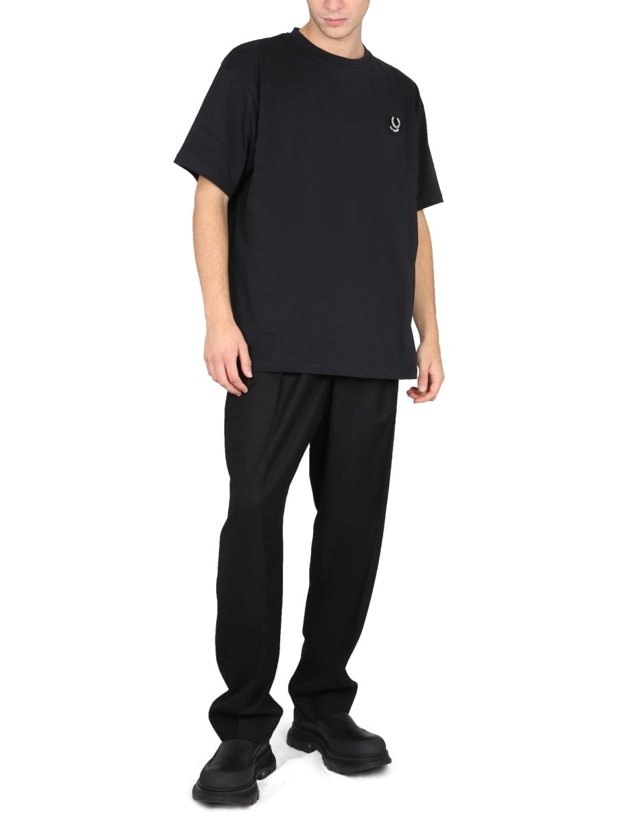 Relaxed Fit Black T-Shirt With Graphic Print