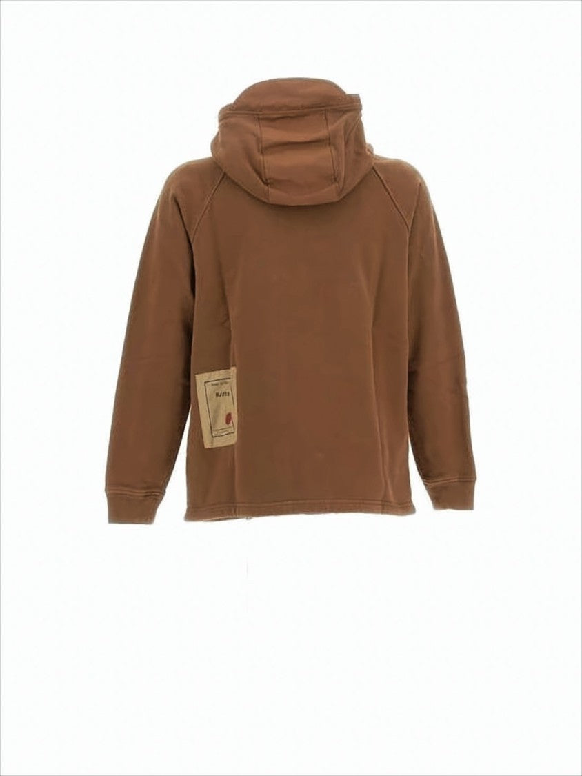 Relaxed Fit Half-Zip Hoodie