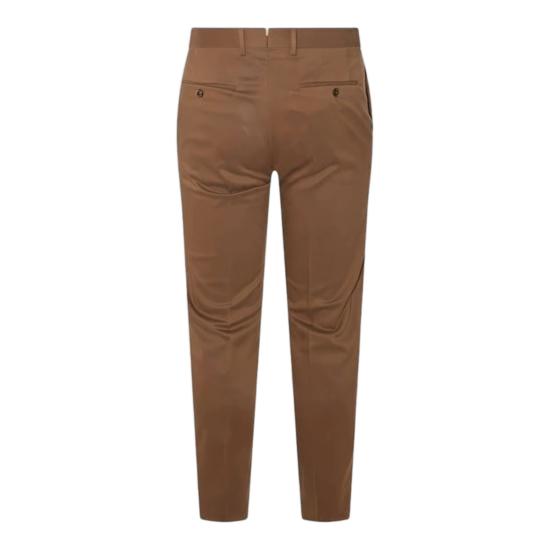 Slim Fit Brown Tailored Pants