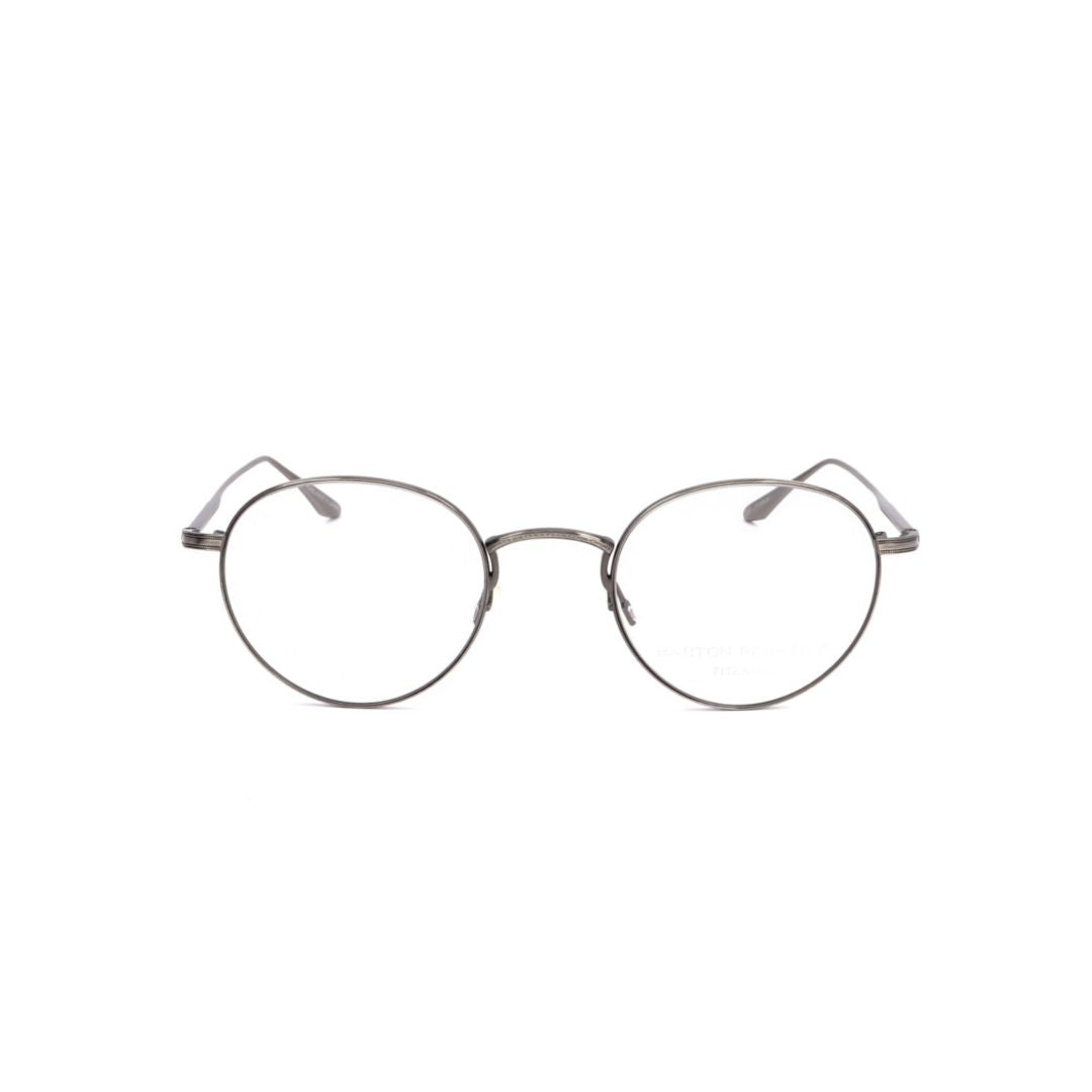 Bp5037 481tb Round Lens Grey Metal Frame Eyeglasses