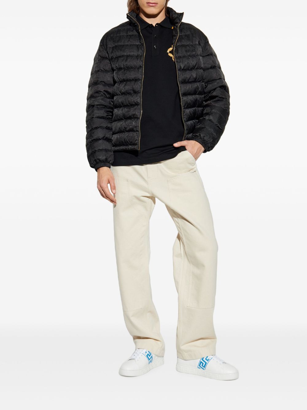 Quilted Black Jacket