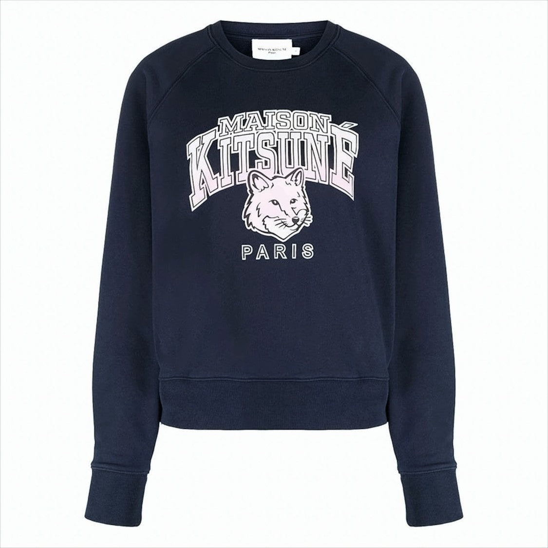 Classic Crew Neck Fox Graphic Sweatshirt