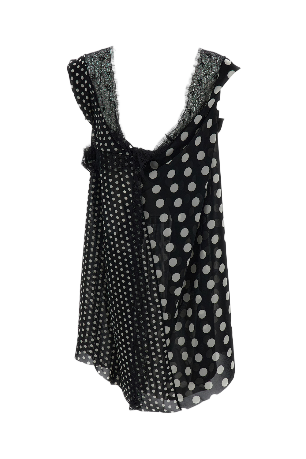 Polka Dot Sleeveless Top