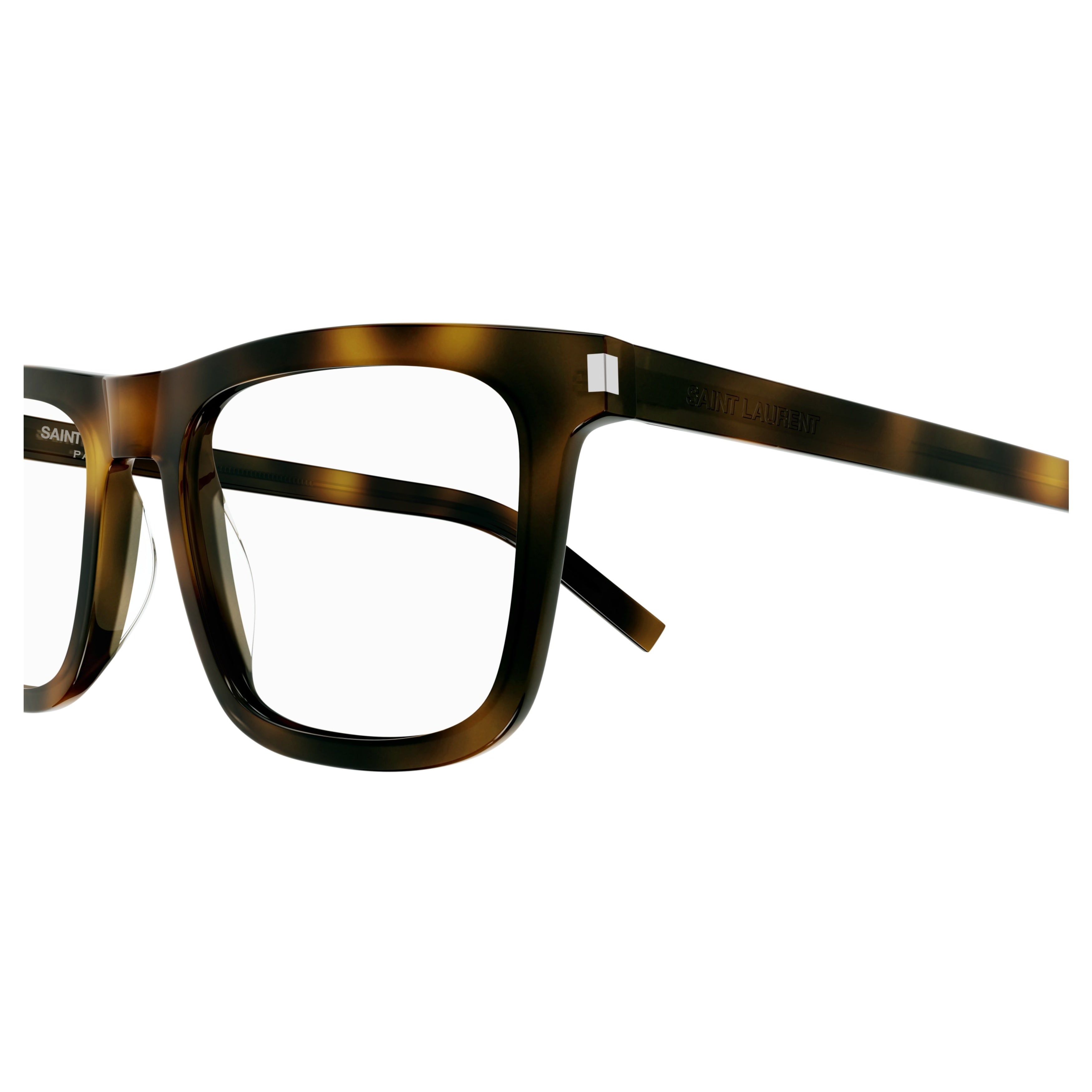 Sl 547 Slim Opt Slim Rectangular Tortoiseshell Eyeglasses