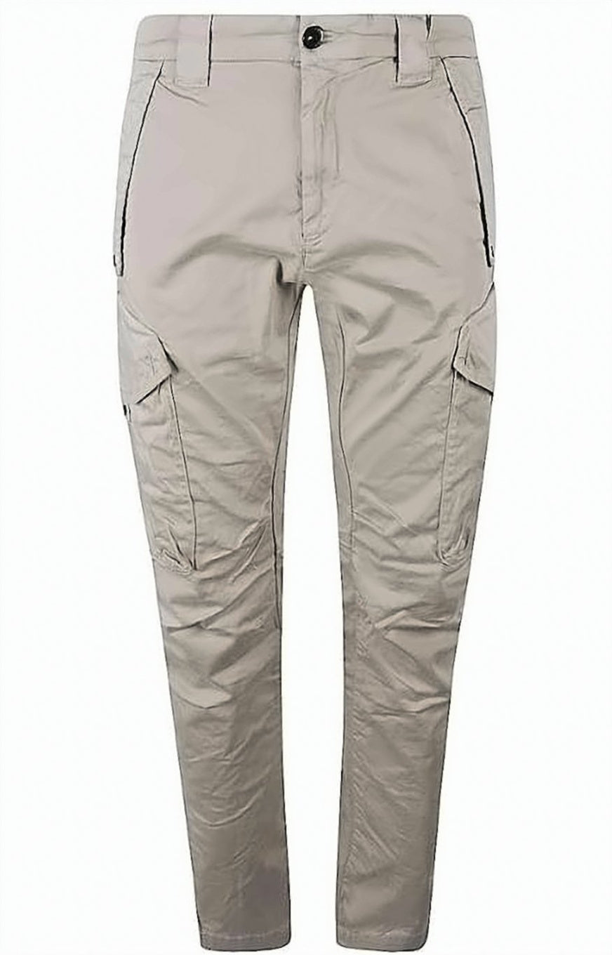Tailored Straight Pants with Subtle Seam Detailing