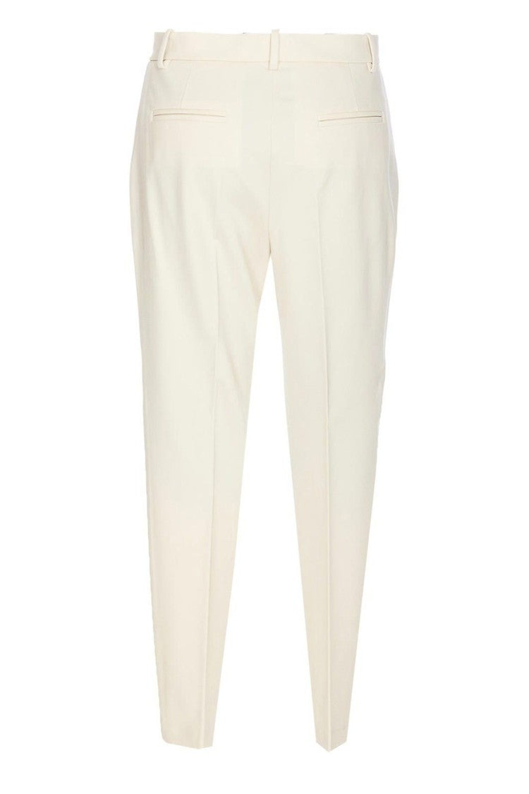 Tailored Trousers with Pleats and Refined Fit